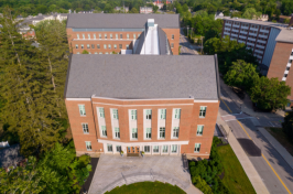 Paul College aerial shot.